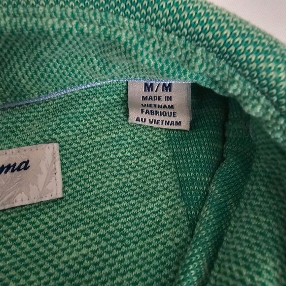 Tommy Bahama Via Verde IslandZone Short Sleeve Polo Shirt Men's Size Medium - Picture 7 of 16